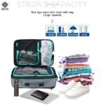 RZTX Large Capacity Multipurpose Outdoor Backpack Shoulder Bag Oxford Cloth Bag for Business Men Grey