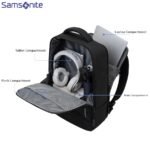 Samsonite ITECH-ICT 15.6inch Lightweight Dual-compartment Stylish Backpack Water Resistant Laptop Backpack Men & Women