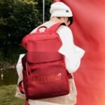 Skechers Red Backpack For College / University Men & Women