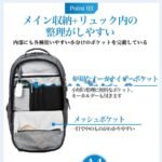SUNOGE Backpack Water Resistance AntiTheft USB Port