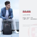 Swiss Crezax water Resistant Laptop Backpack, Airline Approved Business Work Bag with TSA lock Large Bookbag Fits 15.6 Inches
